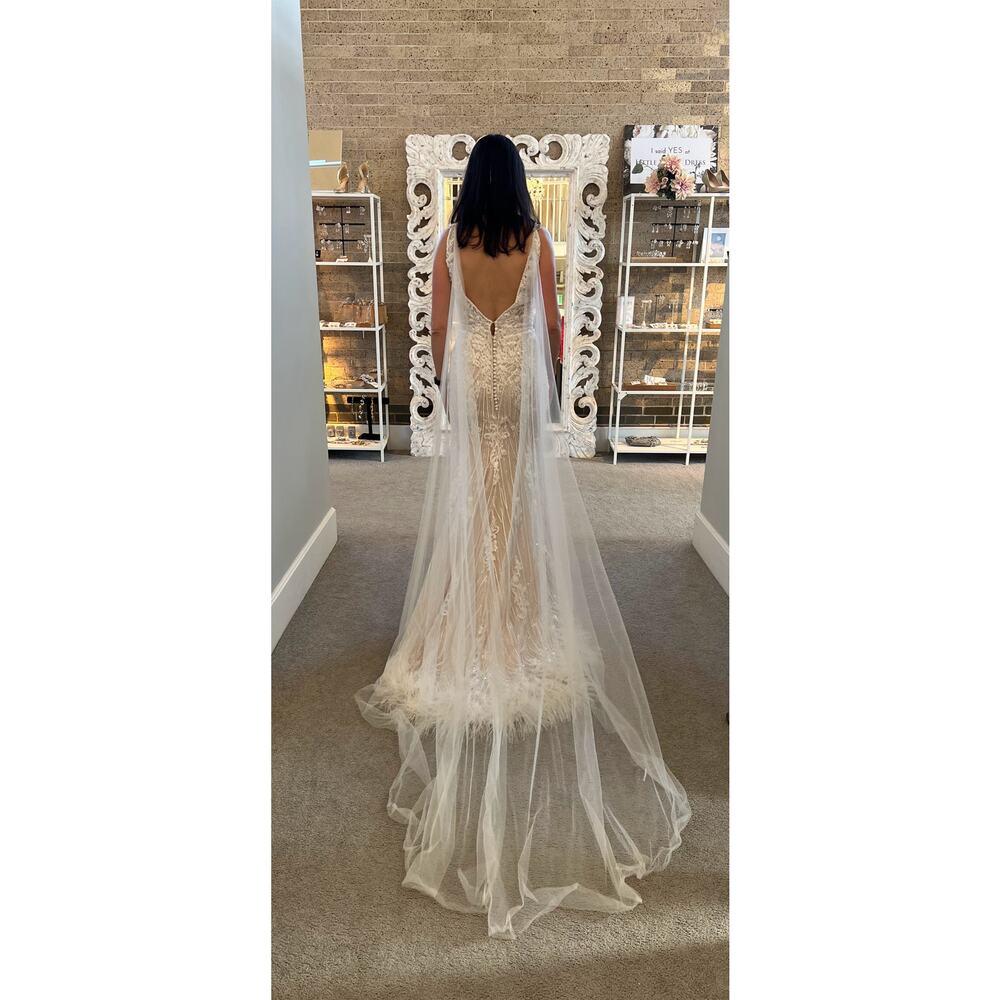 Handmade Detachable Chiffon Wedding Wings